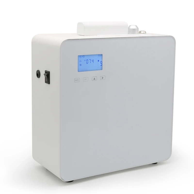 500ML Scent Aroma Diffuser Office Large Fragrant Oil Machine LCD Essential Diffuser for 800-1200m3 Shopping Malls Hotels
500ML Scent Aroma Diffuser Office Large Fragrant Oil Machine LCD Essential Diffuser for 800-1200m3 Shopping Malls Hotels