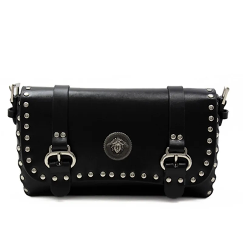 KUNDUI Designer Brand retro rivet leather girl bags women handbag messenger travel Genuine Leather shoulder bag female wallet
KUNDUI Designer Brand retro rivet leather girl bags women handbag messenger travel Genuine Leather shoulder bag female wallet