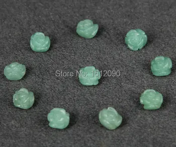 10pcs Natural Green Aventurine Carved Flower Beads Supplies Bulk,Drilled Rose Flower Loose Beads Craft Earring Jewelry 10mm
10pcs Natural Green Aventurine Carved Flower Beads Supplies Bulk,Drilled Rose Flower Loose Beads Craft Earring Jewelry 10mm