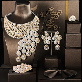 african jewelry sets jewelry accessories bridal jewelry sets WOMEN necklace colour stone necklace WEDDING SETS Zirconia stone
african jewelry sets jewelry accessories bridal jewelry sets WOMEN necklace colour stone necklace WEDDING SETS Zirconia stone