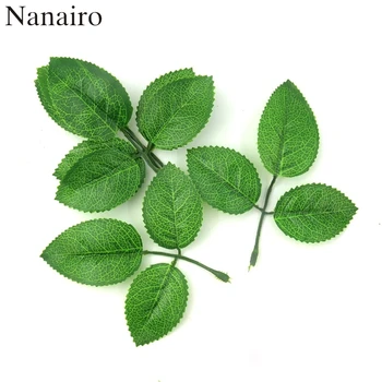10pcs Cheap Silk Leaf Green Rose Leaves Artificial Flower For Wedding Decoration DIY Wreath Gift Scrapbooking Craft Fake Flower
10pcs Cheap Silk Leaf Green Rose Leaves Artificial Flower For Wedding Decoration DIY Wreath Gift Scrapbooking Craft Fake Flower
