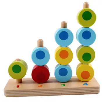 Wooden Blocks Number Counting Stacking Game Early Learning Educational Math Toys Birthday Gift for Children Toddler Kids
Wooden Blocks Number Counting Stacking Game Early Learning Educational Math Toys Birthday Gift for Children Toddler Kids