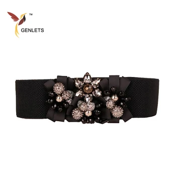 2017 new winter dresses elastic belt for women good quality rhinestone belts female fashion design black color
2017 new winter dresses elastic belt for women good quality rhinestone belts female fashion design black color