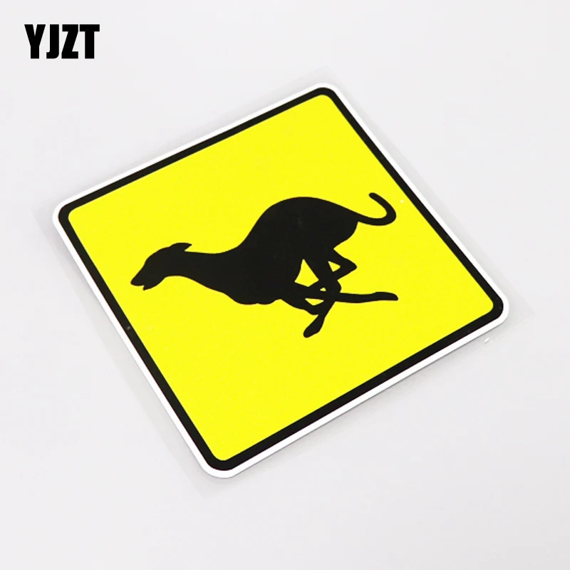 YJZT 12.8CM*12.8CM Interesting Motorcycle Car-styling Animal GREYHOUND RUNNING PVC Car Sticker Decal 13-0987
YJZT 12.8CM*12.8CM Interesting Motorcycle Car-styling Animal GREYHOUND RUNNING PVC Car Sticker Decal 13-0987