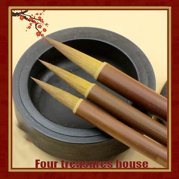 2pcs Student supplies Pure Wolf king brushes Wen port brushes medium Weasel Hair writing brush Practise calligraphy painting
2pcs Student supplies Pure Wolf king brushes Wen port brushes medium Weasel Hair writing brush Practise calligraphy painting