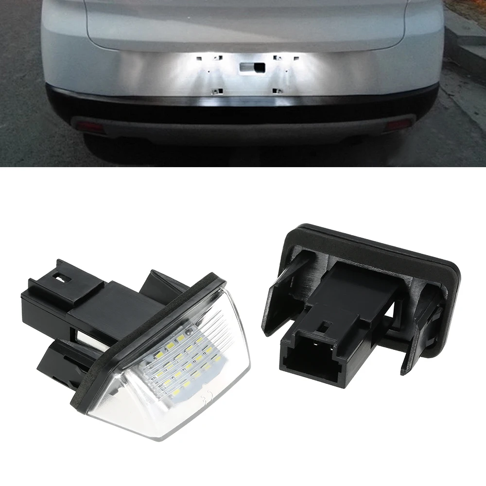 KKMOON 2PCS NO Error LED Number License Plate Light For Peugeot 206/207/307/308 For Citroen C3/C4/C5
KKMOON 2PCS NO Error LED Number License Plate Light For Peugeot 206/207/307/308 For Citroen C3/C4/C5