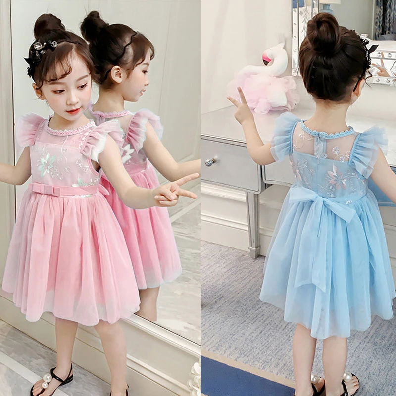 Princess Dress Petal Sleeve Ball Gown Kids Lace Flower Dresses Children Costume Baby Girls Clothes Vestidos Infantil 3 5 8 Years
Princess Dress Petal Sleeve Ball Gown Kids Lace Flower Dresses Children Costume Baby Girls Clothes Vestidos Infantil 3 5 8 Years