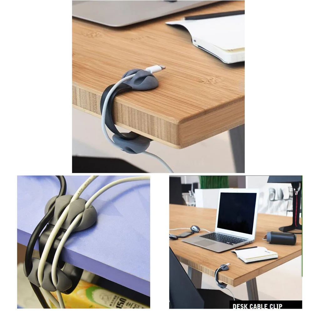Desk Cable Clips Organizer Management Multipurpose Wire Holder USB Chargers Storage Holders & Racks
Desk Cable Clips Organizer Management Multipurpose Wire Holder USB Chargers Storage Holders & Racks