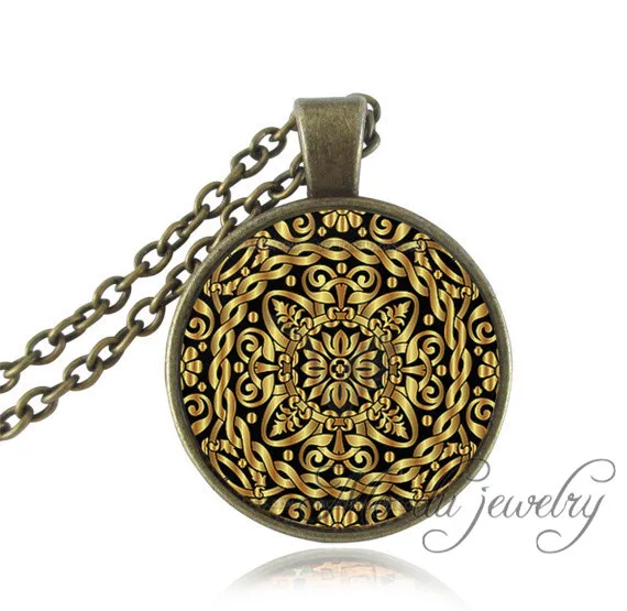 Golden mandala necklaces vintage art picture pendant women neckless bronze long chain indian necklace chakra,Hinduism jewelry
Golden mandala necklaces vintage art picture pendant women neckless bronze long chain indian necklace chakra,Hinduism jewelry