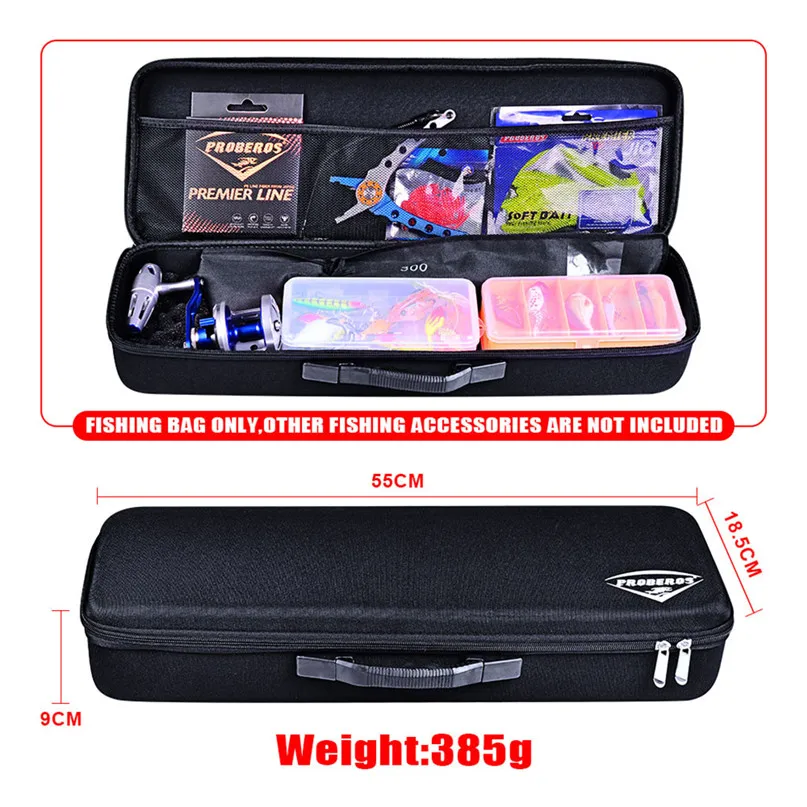 Fishing Gear Box Fishing Lure Box Double-deck Case Accessories Box Bait Fishing Tackle Container #2D21
Fishing Gear Box Fishing Lure Box Double-deck Case Accessories Box Bait Fishing Tackle Container #2D21