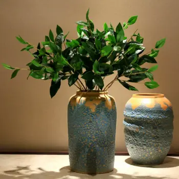 Artificial Lemon Tree Leaves Branches Fake Green Plants Home Wedding Flowers Decoration Mint Leaf
Artificial Lemon Tree Leaves Branches Fake Green Plants Home Wedding Flowers Decoration Mint Leaf