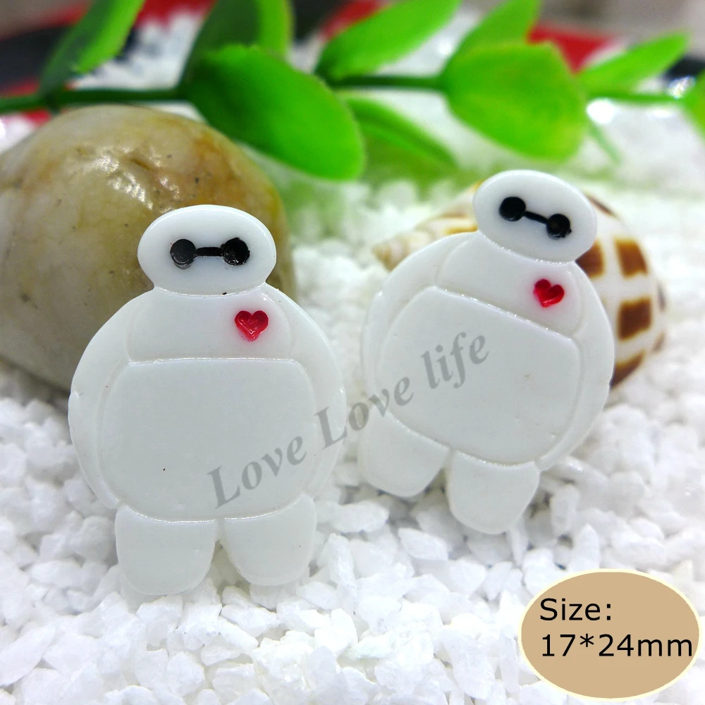 Kawaii anime Baymax Flatback Resin Cabochon Craft For DIY mobile phone case Hair bow Decoration Supplies Embellishment
Kawaii anime Baymax Flatback Resin Cabochon Craft For DIY mobile phone case Hair bow Decoration Supplies Embellishment