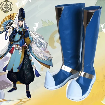 Anime Onmyoji Abe no Seimei Cosplay Shoes Kimono Costume Accessories Boots Shoes Custom-made Size For Men Free Shipping
Anime Onmyoji Abe no Seimei Cosplay Shoes Kimono Costume Accessories Boots Shoes Custom-made Size For Men Free Shipping
