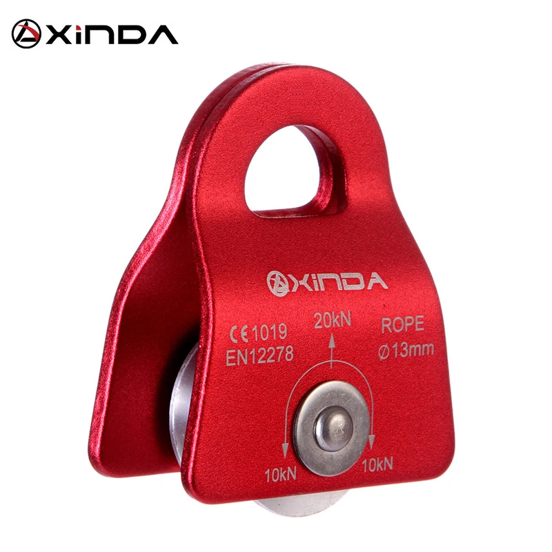 20KN or 4500lbs General Purpose Mobile Pulley for Rock Tree Climbing 13mm Rope Outdoor Camping Hiking Mountaineering Equipment
20KN or 4500lbs General Purpose Mobile Pulley for Rock Tree Climbing 13mm Rope Outdoor Camping Hiking Mountaineering Equipment