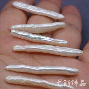 10pcs Stick pearl natural white freshwater biwa pearls long stick biwa top drill genuine pearls wedding necklace making
10pcs Stick pearl natural white freshwater biwa pearls long stick biwa top drill genuine pearls wedding necklace making