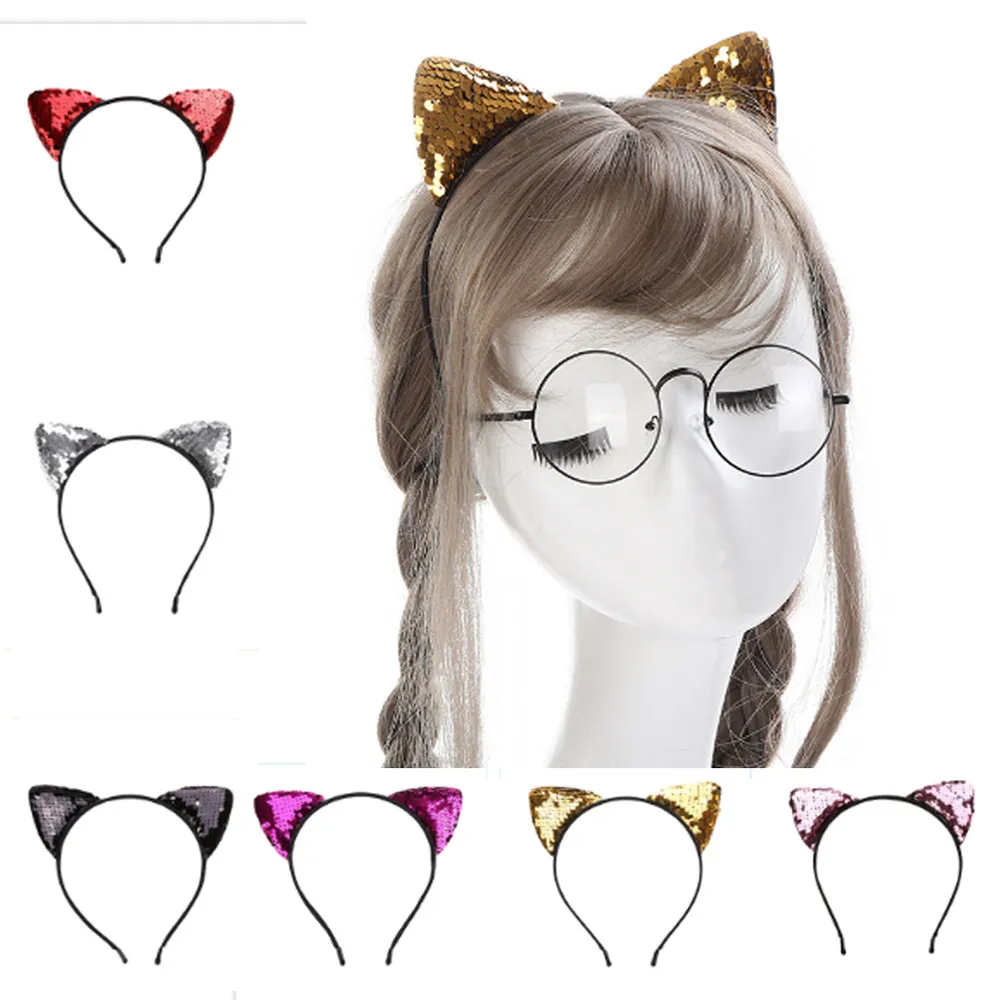 Princess Kids Toddler Cute Girls Sequins Glitter Headwear Bling Cat Animals Ears Headband Hairband Head Wear Hair Accessorie
Princess Kids Toddler Cute Girls Sequins Glitter Headwear Bling Cat Animals Ears Headband Hairband Head Wear Hair Accessorie