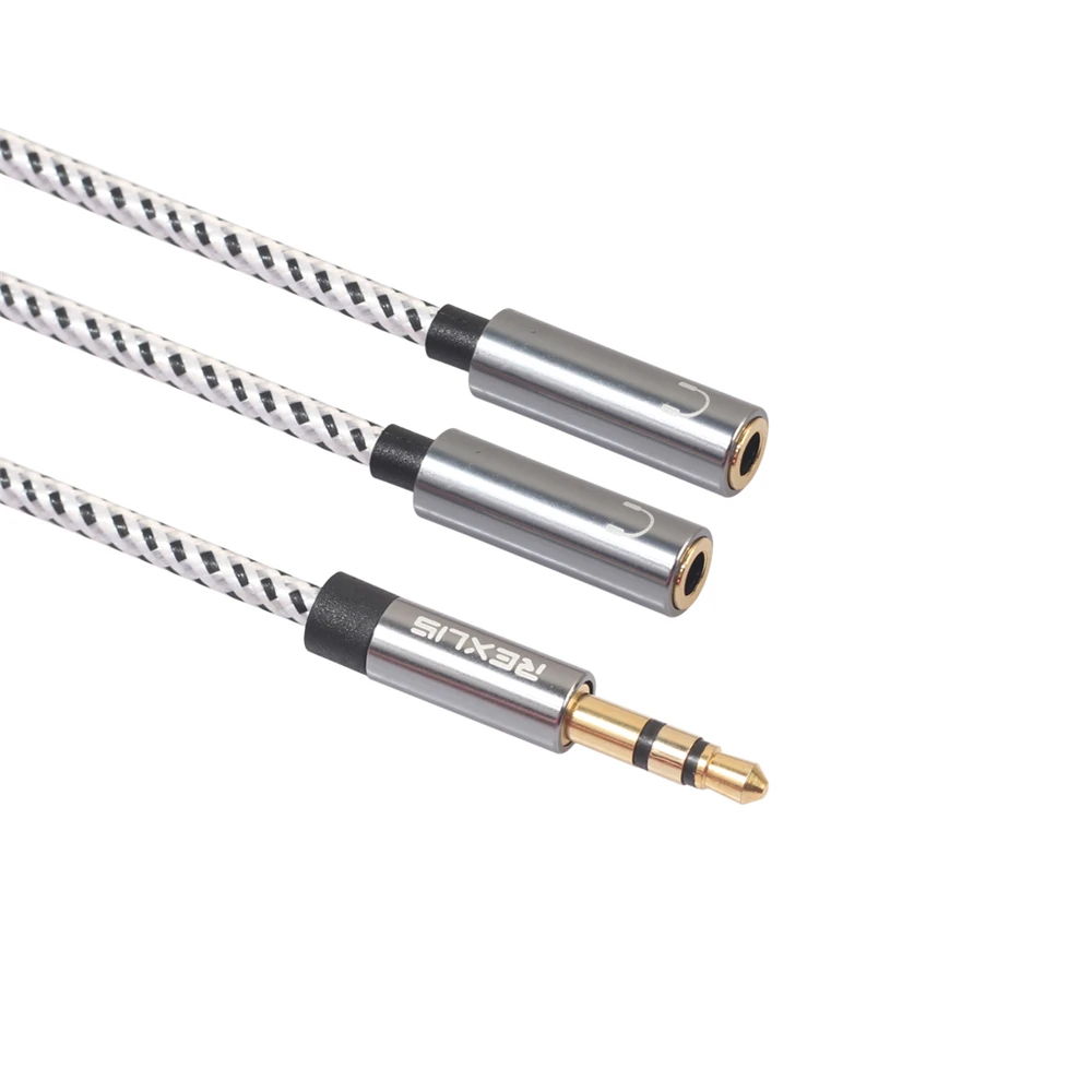 3.5mm Audio Cable Couple Headphones Two Port Adapter for Mobile Phone Computer Audio Cable
3.5mm Audio Cable Couple Headphones Two Port Adapter for Mobile Phone Computer Audio Cable