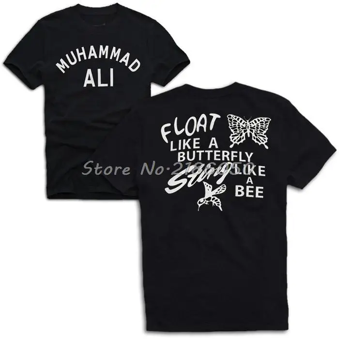 MUHAMMAD ALI t shirt men two sides Float Like A Butterfly The Greatest Short Sleeve casual printed tee s-3xl
MUHAMMAD ALI t shirt men two sides Float Like A Butterfly The Greatest Short Sleeve casual printed tee s-3xl