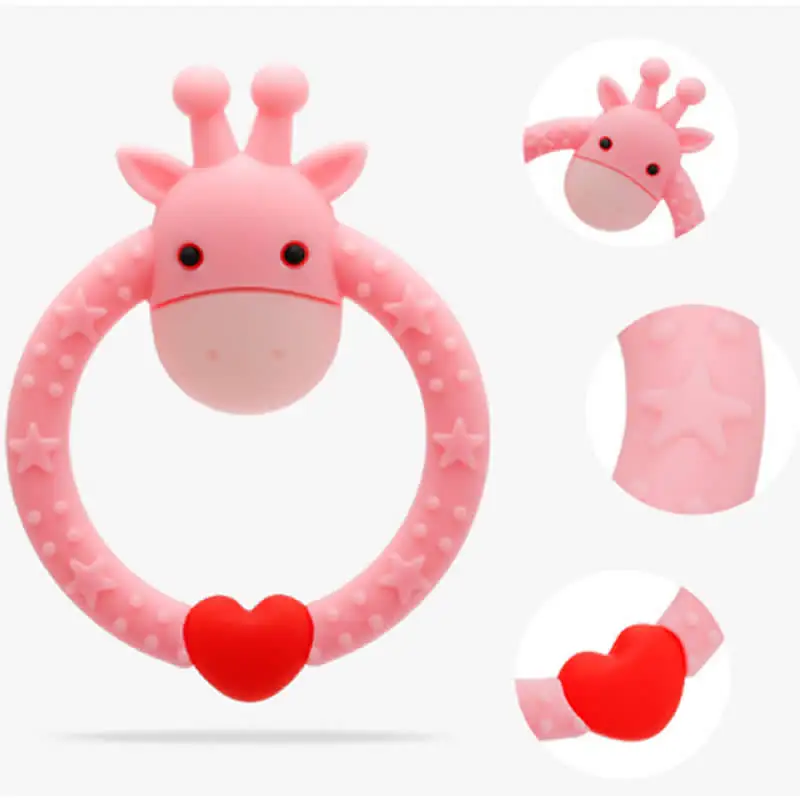 baby teethers Circular fawn tooth cartoon silicone rubber baby teething grinding maternal baby supplies Silica gel toothbrush
baby teethers Circular fawn tooth cartoon silicone rubber baby teething grinding maternal baby supplies Silica gel toothbrush
