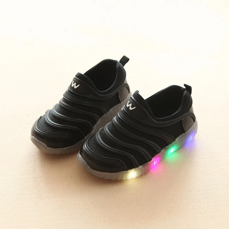 New Children Luminous Shoes Boys Girls Stripe Sport Running Shoes Baby Lights Fashion Sneakers Toddler Kids LED Sneakers
New Children Luminous Shoes Boys Girls Stripe Sport Running Shoes Baby Lights Fashion Sneakers Toddler Kids LED Sneakers
