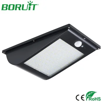 BORUiT 81 LED Solar Lamp Motion Sensor Light Control Waterproof Outdoor Street Light Garden Yard Pathway Porch Solar Wall Light
BORUiT 81 LED Solar Lamp Motion Sensor Light Control Waterproof Outdoor Street Light Garden Yard Pathway Porch Solar Wall Light