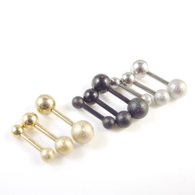 2 Piece 1.2mm 16G Gold Silver Black Polished Ear Piercing Tragus Barbell Earring Cartilage Piercing Helix Jewelry Women
2 Piece 1.2mm 16G Gold Silver Black Polished Ear Piercing Tragus Barbell Earring Cartilage Piercing Helix Jewelry Women