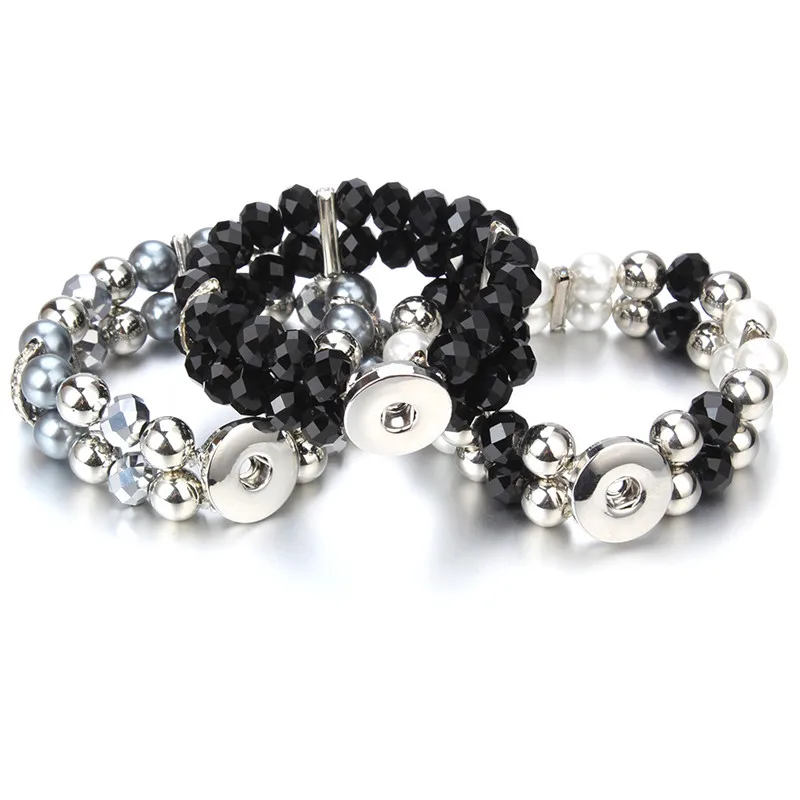 Metal Beads Snap Bracelet DIY Charms Bangle Fit 18mm Snap Buttons Jewelry For Women ZE503E
Metal Beads Snap Bracelet DIY Charms Bangle Fit 18mm Snap Buttons Jewelry For Women ZE503E