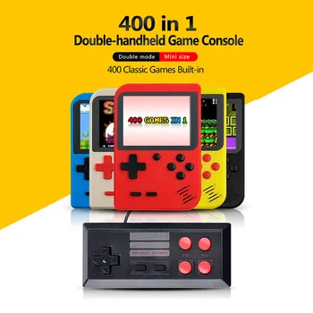 Mini Kids Classic Game Consoles 8 Bit Handheld Console Built-in 400 Games With AV Cable For Children Gift Toy
Mini Kids Classic Game Consoles 8 Bit Handheld Console Built-in 400 Games With AV Cable For Children Gift Toy