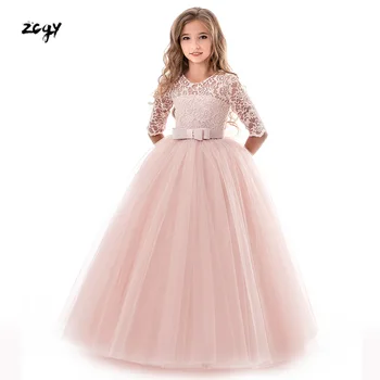 Summer Girl Lace Dress Long Tulle Teen Girl Party Dress Elegant Children Clothing Kids Dress For Girls Princess Wedding Gown C21
Summer Girl Lace Dress Long Tulle Teen Girl Party Dress Elegant Children Clothing Kids Dress For Girls Princess Wedding Gown C21
