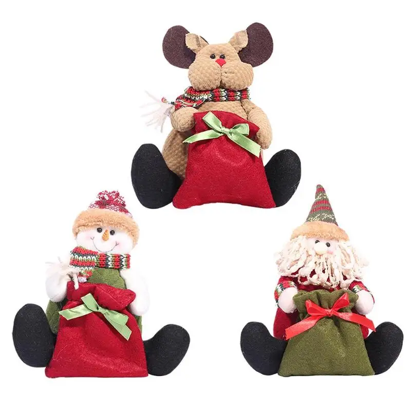 Christmas Candy Bags Sitting Posture Dolls Ornaments Non-Woven Fabric Ornaments Gift Toys for Home Christmas Decor supplies E5M1
Christmas Candy Bags Sitting Posture Dolls Ornaments Non-Woven Fabric Ornaments Gift Toys for Home Christmas Decor supplies E5M1