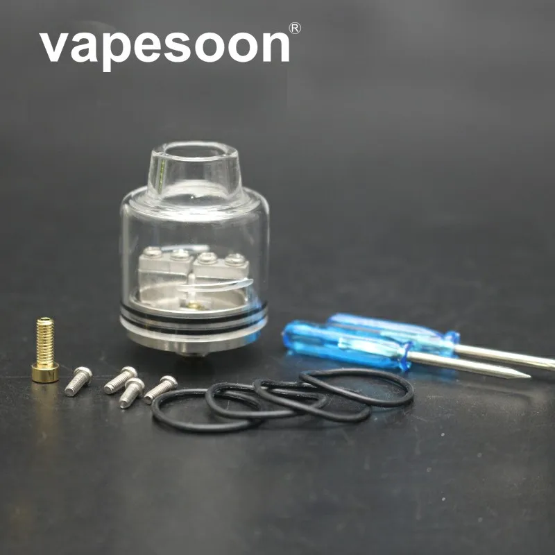 Newest goon 528 RDA Atomizer with BF PIN 528 RDA Electronic Cigarette Atomizer Tank Rebuildable Dripping Atomizer
Newest goon 528 RDA Atomizer with BF PIN 528 RDA Electronic Cigarette Atomizer Tank Rebuildable Dripping Atomizer
