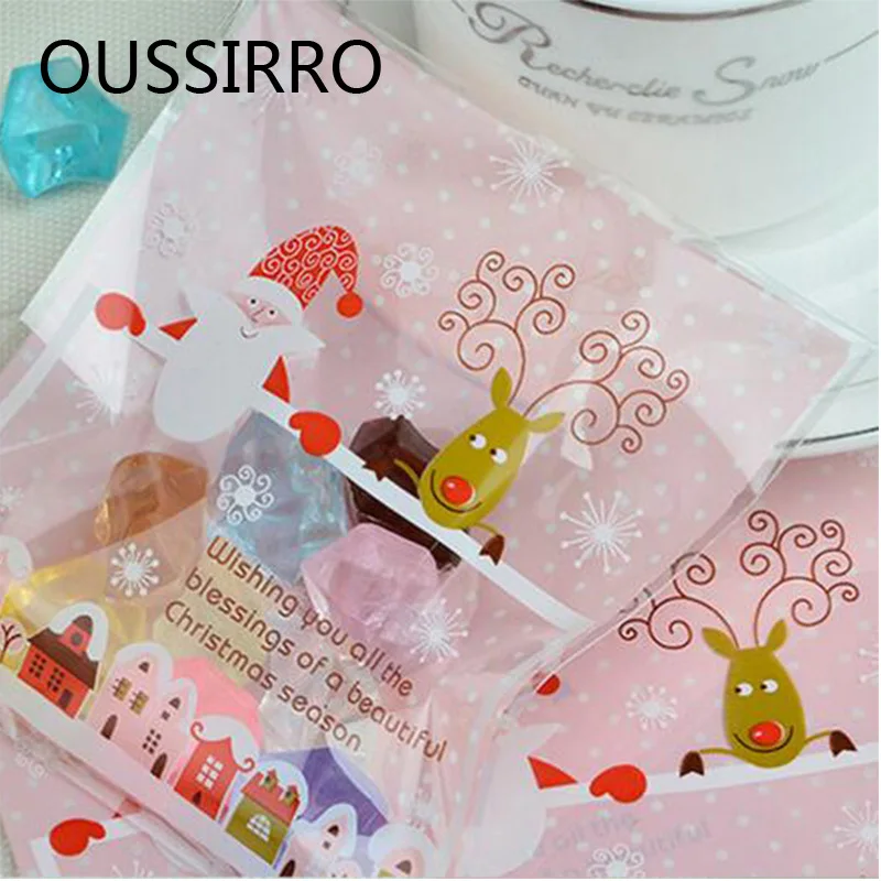 100Pcs Christmas Santa Claus Elk Cookies Candy Bags Craft Self-adhesive Packaging Gift Bag For Biscuits Snack Wedding Favor
100Pcs Christmas Santa Claus Elk Cookies Candy Bags Craft Self-adhesive Packaging Gift Bag For Biscuits Snack Wedding Favor