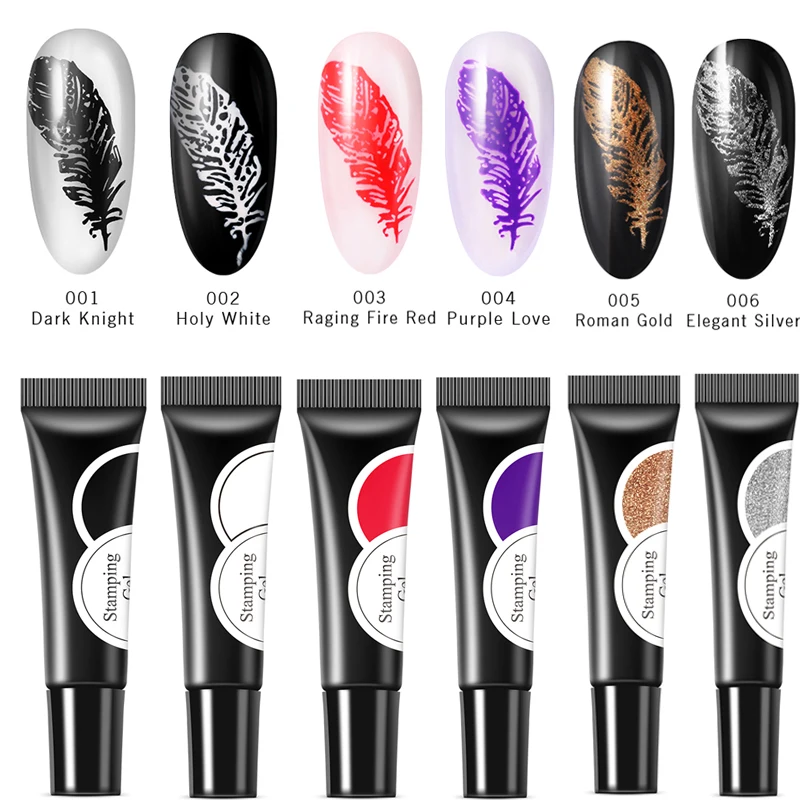 Azure Beauty 6Pcs/Lot Stamping Nail Gel Polish Set DIY Nail Design Stamping Pattern Led Gel Nail Varnish Soak Off Stamp Gel Kits
Azure Beauty 6Pcs/Lot Stamping Nail Gel Polish Set DIY Nail Design Stamping Pattern Led Gel Nail Varnish Soak Off Stamp Gel Kits