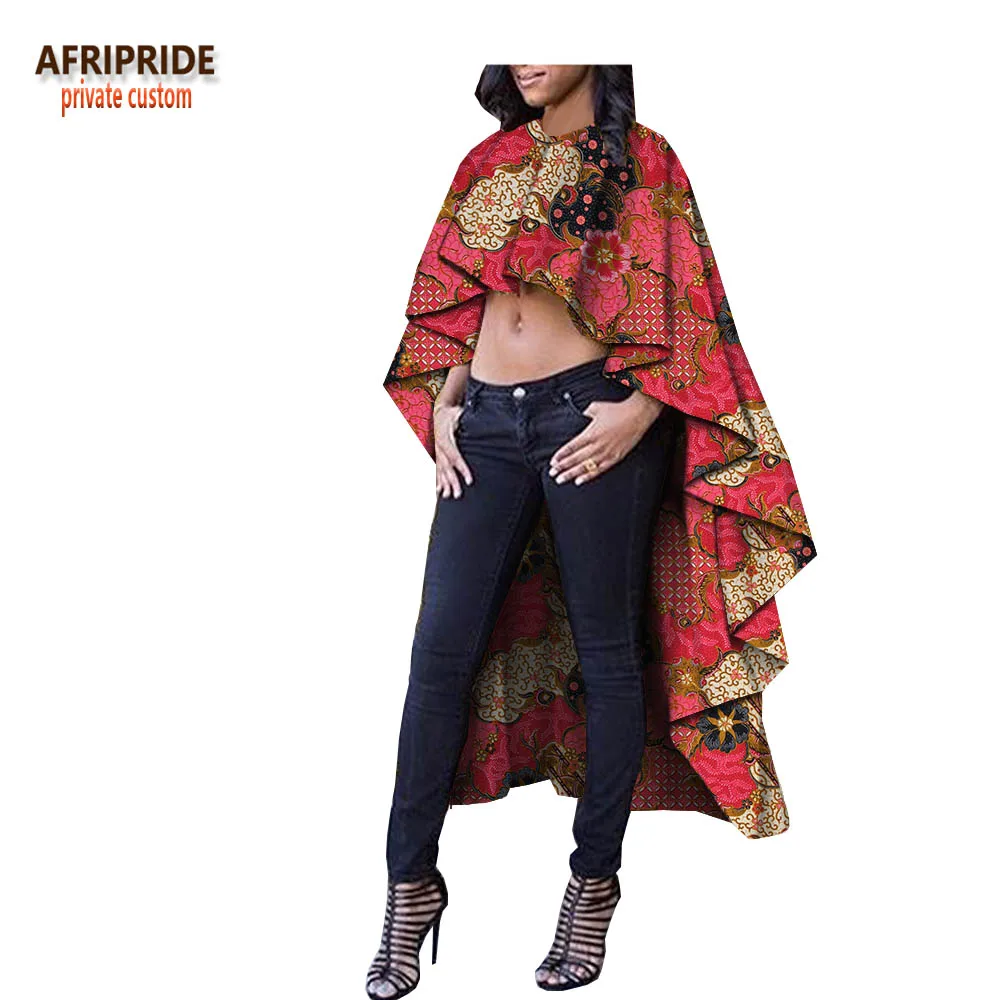 Summer dress 2019 ankara print for women AFRIPRIDE crop front mid-calf length back women cloak coat 100% batik cotton A1824005
Summer dress 2019 ankara print for women AFRIPRIDE crop front mid-calf length back women cloak coat 100% batik cotton A1824005
