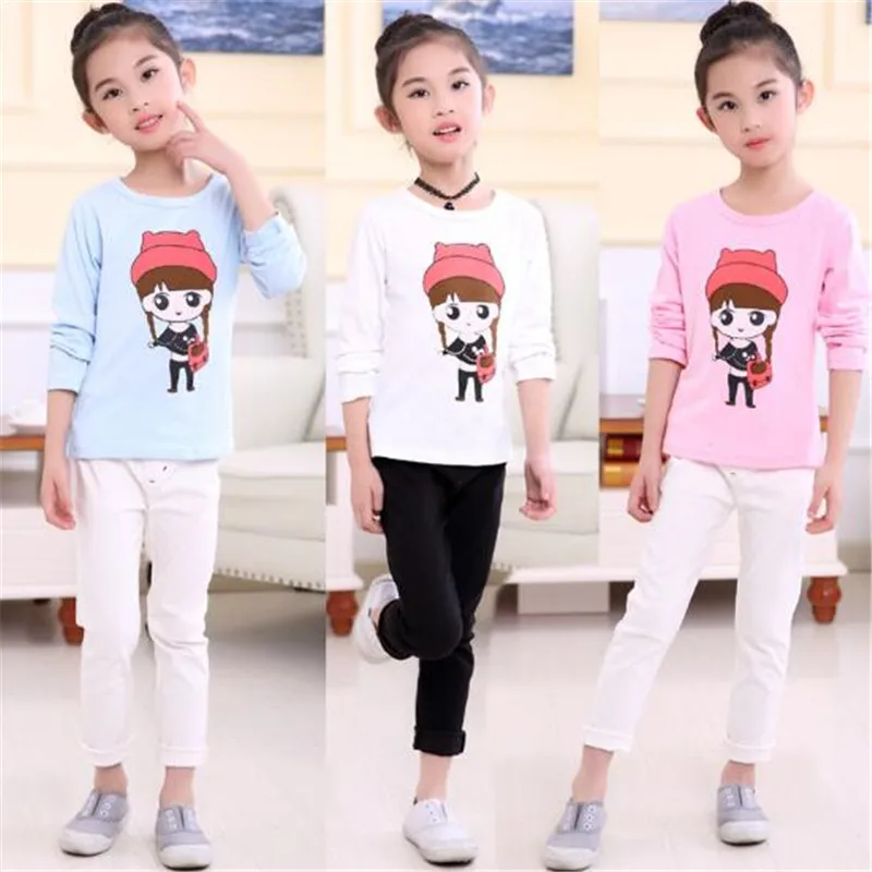 Spring 2019 Autumn Baby Girls Shirt Children Shirts Long Sleeve Kids Baby Girl Blouse Outwear Cute 2-11T Toddler O-Neck Cotton
Spring 2019 Autumn Baby Girls Shirt Children Shirts Long Sleeve Kids Baby Girl Blouse Outwear Cute 2-11T Toddler O-Neck Cotton