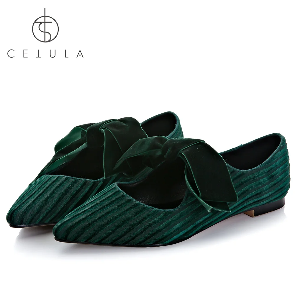 Cetula 2018 Handcrafted Green Stripes Velvet Bow Pointed Toe Female Luxury Dress/Banquet Shoes ft. Pigskin Lining Padded Sole
Cetula 2018 Handcrafted Green Stripes Velvet Bow Pointed Toe Female Luxury Dress/Banquet Shoes ft. Pigskin Lining Padded Sole