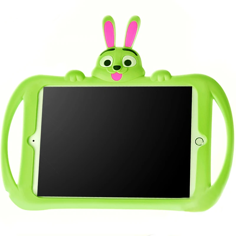 For iPad mini case Kids Handle Soft Silicone Cute Cartoon Kawaii Rabbit Shockproof Waterproof Portable Handle Protective Cover
For iPad mini case Kids Handle Soft Silicone Cute Cartoon Kawaii Rabbit Shockproof Waterproof Portable Handle Protective Cover
