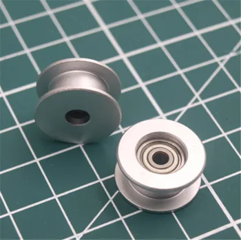 1pcs aluminum anodized flat idler roller 3mm bore timing belt for Prusa i3 MK3/MK2 X/Y axis 623h bearing housing DIY parts
1pcs aluminum anodized flat idler roller 3mm bore timing belt for Prusa i3 MK3/MK2 X/Y axis 623h bearing housing DIY parts