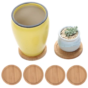 Behogar 4PCS 6.5cm Round Bamboo Plant Pot Saucer Trays for Indoor Outdoor Garden Office Succulent Potted Plant Flower Bonsai
Behogar 4PCS 6.5cm Round Bamboo Plant Pot Saucer Trays for Indoor Outdoor Garden Office Succulent Potted Plant Flower Bonsai