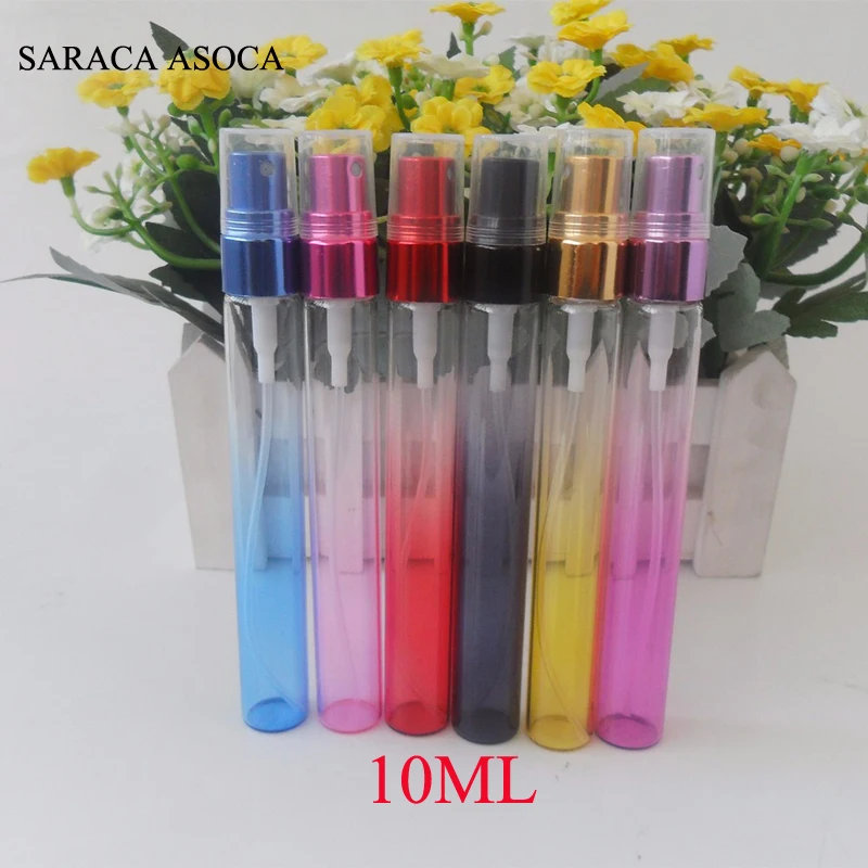 Wholesale 100pcs/lot 10ml High Quality Painted Color Spray Glass Perfume Bottle Colorful Metal Atomizer Refillable Bottles
Wholesale 100pcs/lot 10ml High Quality Painted Color Spray Glass Perfume Bottle Colorful Metal Atomizer Refillable Bottles