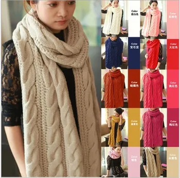 Scarf women 2013 Lady Long Wool Pashmina Warm Knit Hood Cowl Winter Neck Wrap Scarf Shawl
Scarf women 2013 Lady Long Wool Pashmina Warm Knit Hood Cowl Winter Neck Wrap Scarf Shawl