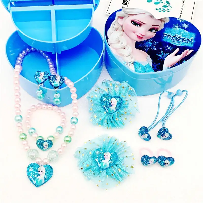 Disney Children's Princess Accessories Earrings Ring Love Gift Set Acrylic Flash Ear Clips Earless Earrings baby girls gift elsa
Disney Children's Princess Accessories Earrings Ring Love Gift Set Acrylic Flash Ear Clips Earless Earrings baby girls gift elsa
