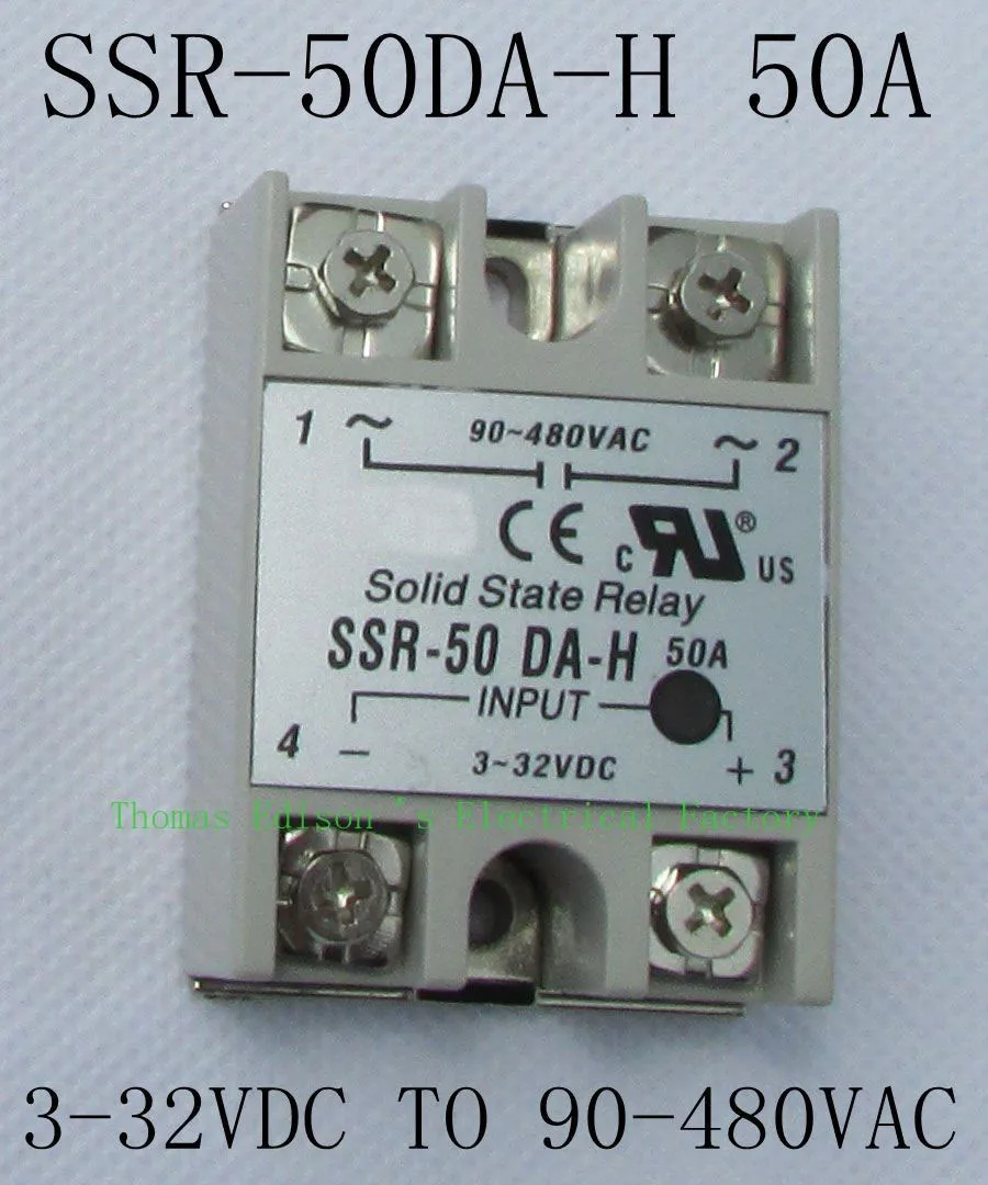 solid state relay SSR-50DA-H 50A DC TO AC SSR 50DA H relay solid state Resistance Regulator
solid state relay SSR-50DA-H 50A DC TO AC SSR 50DA H relay solid state Resistance Regulator