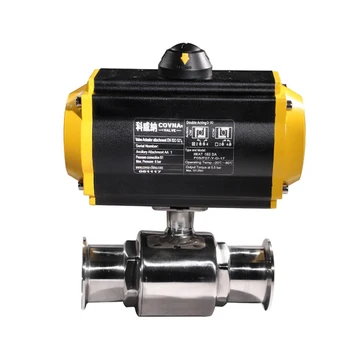 DN40 Sanitary Air Control 2 Way Spring Return and Double Acting Clamp Pneumatic Actuator Ball Valve For Healthy Drinking Water
DN40 Sanitary Air Control 2 Way Spring Return and Double Acting Clamp Pneumatic Actuator Ball Valve For Healthy Drinking Water