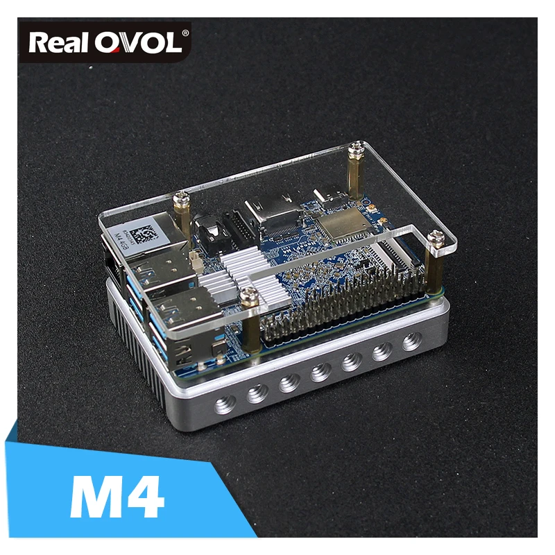 RealQvol FriendlyARM NanoPi M4 2GB/4GB DDR3 Rockchip RK3399 SoC 2.4G & 5G dual-band WiFi+Bluetooth 4.1 supports Ubuntu Android
RealQvol FriendlyARM NanoPi M4 2GB/4GB DDR3 Rockchip RK3399 SoC 2.4G & 5G dual-band WiFi+Bluetooth 4.1 supports Ubuntu Android
