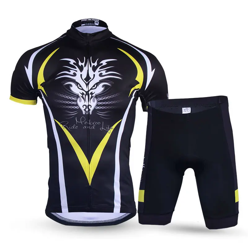 Genuine Meikroo drango cyclist black short sleeve cycling jersey sets Breathable quick dry sportswear men
Genuine Meikroo drango cyclist black short sleeve cycling jersey sets Breathable quick dry sportswear men