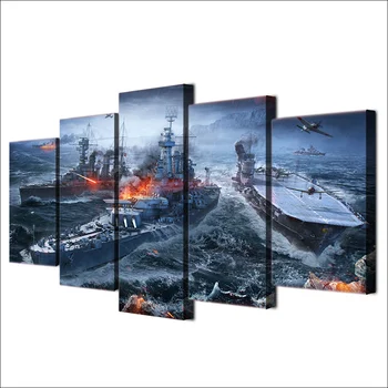 HD print 5 piece canvas painting world of warships war gaming Painting canvas Free shipping/ee5739
HD print 5 piece canvas painting world of warships war gaming Painting canvas Free shipping/ee5739
