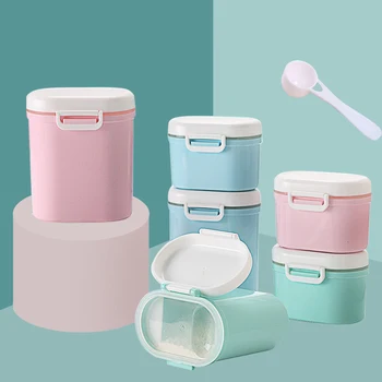 Babies Milk Powder Container Portable Formula Food Storage Dispenser Infants Sealed Box with Spoon Portable Go-out Large Storage
Babies Milk Powder Container Portable Formula Food Storage Dispenser Infants Sealed Box with Spoon Portable Go-out Large Storage