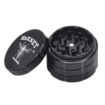 HORNET Tobacco Grinder Premium Large 60MM 4 Piece Metal Smoking Herb Grinder Aircraft Aluminum Large Space Miller
HORNET Tobacco Grinder Premium Large 60MM 4 Piece Metal Smoking Herb Grinder Aircraft Aluminum Large Space Miller