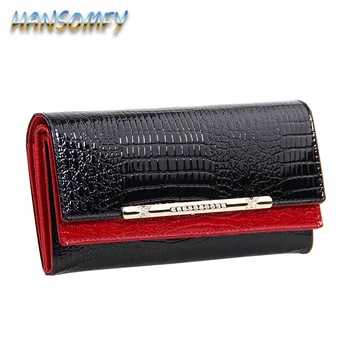 New Crocodile Women Wallets Genuine Leather High Quality Long Female Wallets Brand Designer Clutch Casual Womens Purses YA-37
New Crocodile Women Wallets Genuine Leather High Quality Long Female Wallets Brand Designer Clutch Casual Womens Purses YA-37